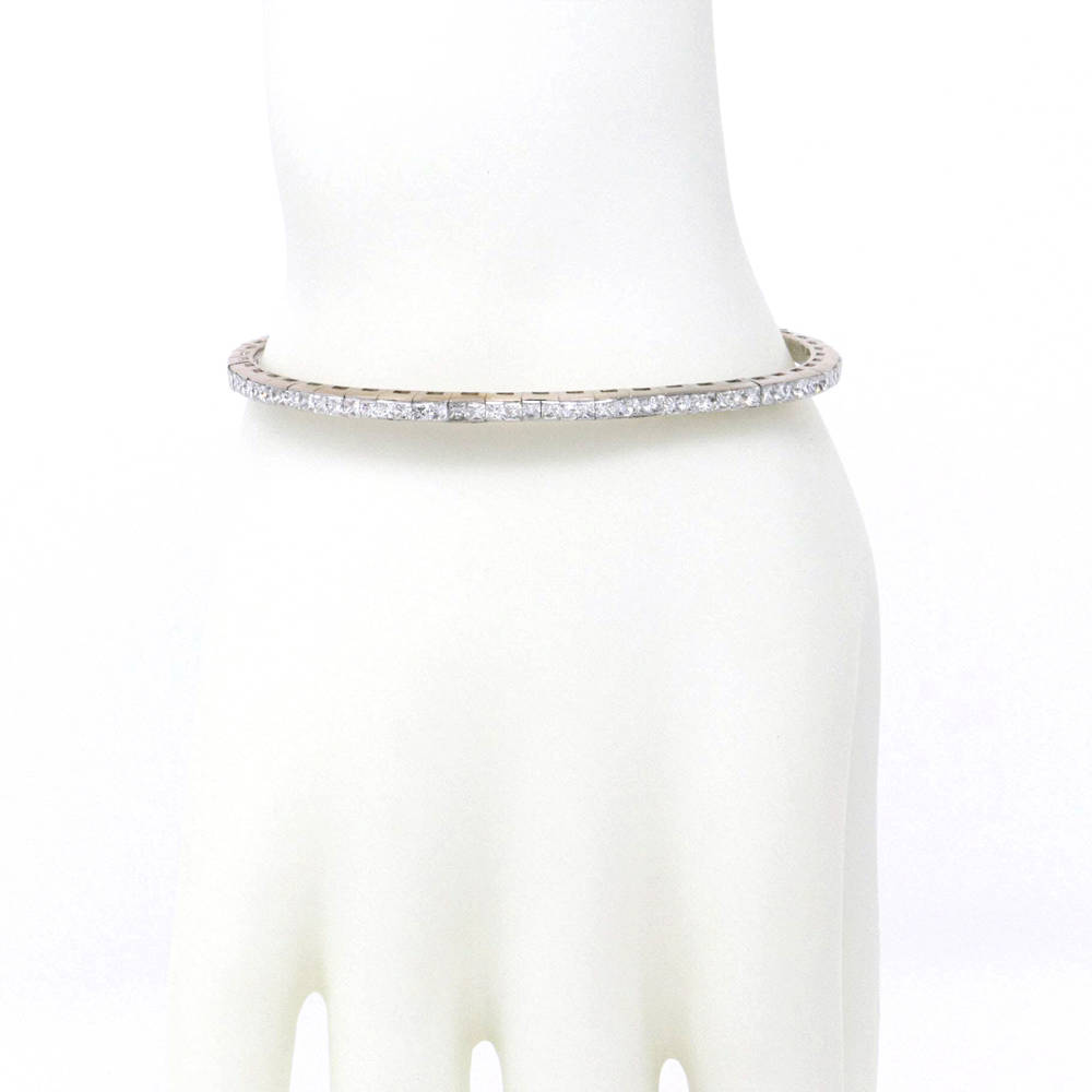 Invisible Set Bangle 2.50ct – Mon Cheri