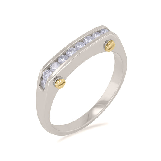 Studded Diamond Band 0.36ct