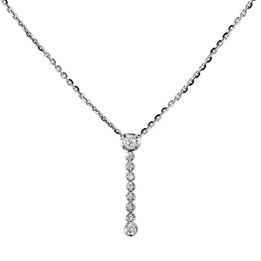 Raindrop Diamond Necklace 0.54ct