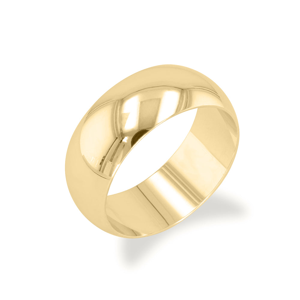 Comfort Fit 14K Yellow Gold Band