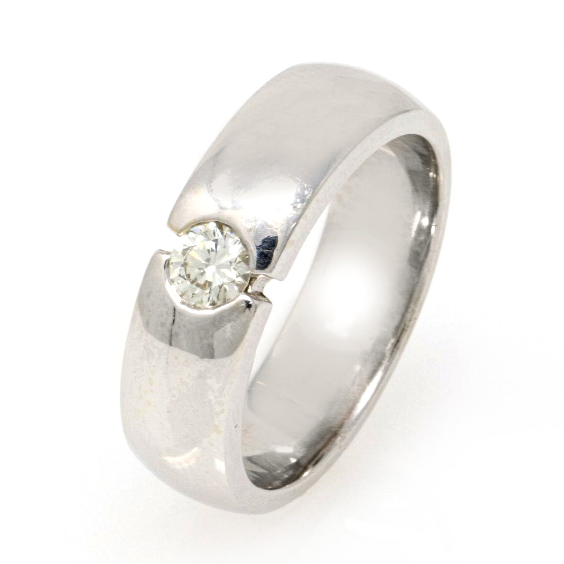 Classic Solitaire Diamond Band 0.40ct